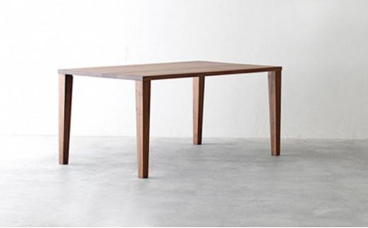 秋山木工 ダイニング テーブル テーパー脚 W150xD85xH70cm ウォールナット ウォルナット 無垢 家具 木製 リビング シンプル おしゃれ 国産 ナチュラル PT0017-000028