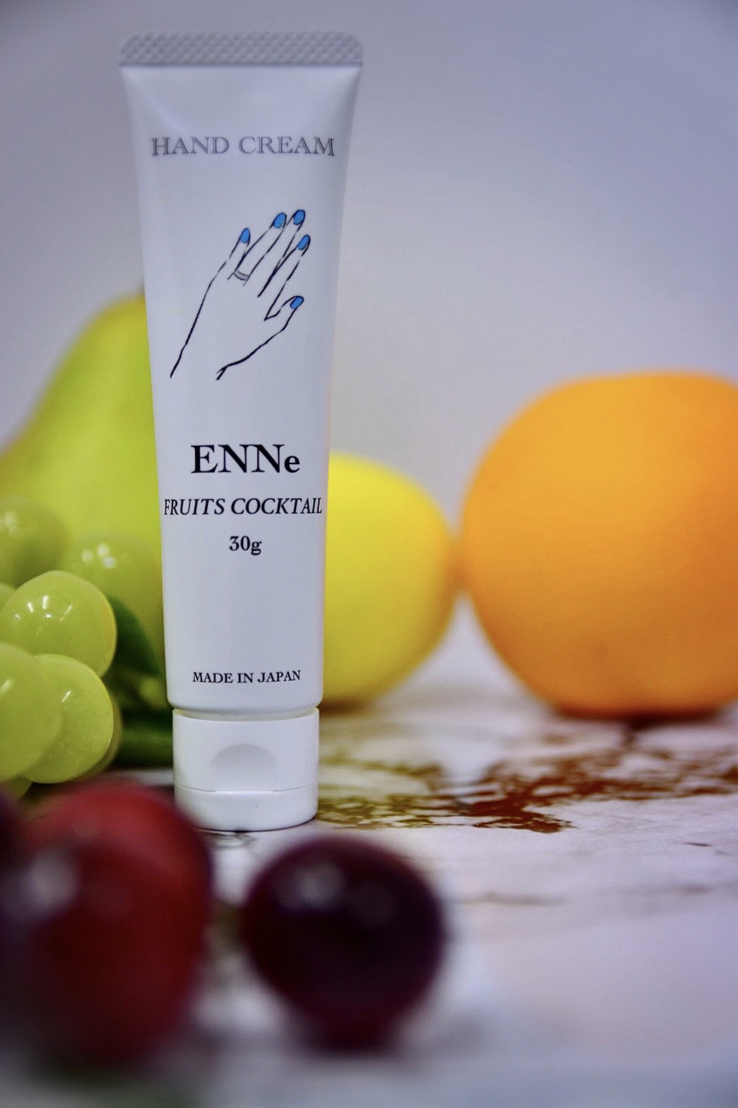 【FRUITS COCKTAILの香り】ENNe ハンドクリーム 1本 美容 ハンドケア サロン 保湿 しっとり ベタつかない 乾燥 国産 ギフト プレゼント 贈答用 静岡県 藤枝市
