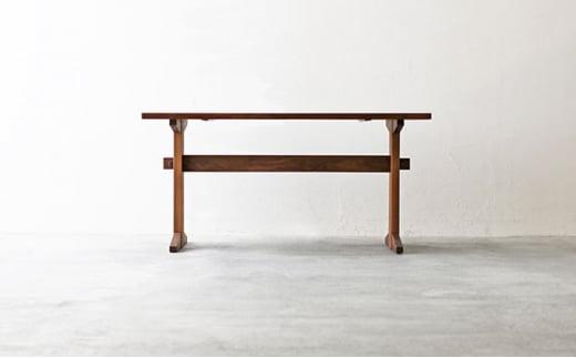 秋山木工 ダイニング テーブル 耳付き W120xD80xH70cm ウォールナット ウォルナット 無垢 家具 木製 リビング シンプル おしゃれ 国産 ナチュラル 堀達哉氏デザイン