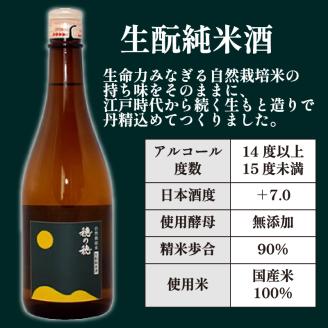 日本酒 生 純米酒 穂の穂 1800ml × 1 自然栽培米 生もと純米酒 贈答 ギフト 自然米