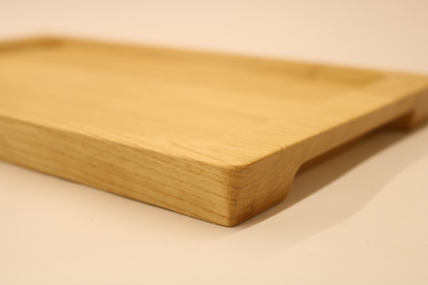 トレー お盆 おしゃれ 木製 トレイ 無垢材 キッチン 雑貨 国産 栗の木 栗材 インテリア 藤枝家具 木工品 日用品 遊木舎 G132 トレイSQ 静岡県 藤枝市