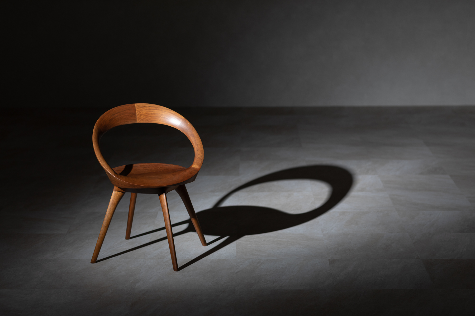 起立木工　ANELLO（アネロ）チェア ブラックウォールナット/オイル仕上げ 椅子