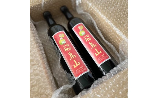 梅酒 みりん  飛鳥山 500ml 2本 セット 酒 アルコール 飲料 地酒 うめ酒 梅 栽培期間中 無農薬 麹 リキュール 純米本みりん 杉井酒造  静岡県 藤枝市