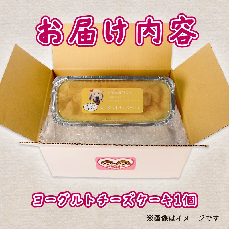 【選べる容量】 愛犬用 ヨーグルト チーズケーキ 1個 ペット ケーキ おやつ 愛犬 わんちゃん 犬用 ワンちゃん 犬 スイーツ 無添加 静岡 藤枝 1個（9,000円）