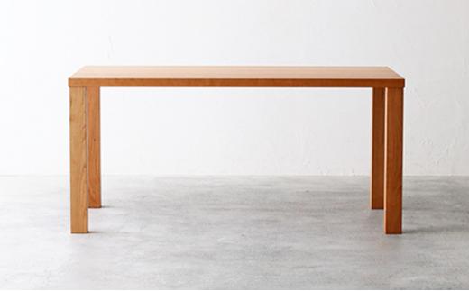 秋山木工 ダイニング テーブル W150×D85×H70cm ブラックチェリー 無垢 家具 木製 リビング シンプル おしゃれ 国産 ナチュラル PT0017-000024