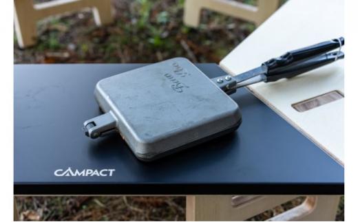 【CAMPACT】キャンプ ステンレスプレート（ブラック）(工芸品 キャンプ工芸品 キャンプギア キャンプ用品 キャンプ道具 アウトドア アウトドアキャンプ アウトドアギア)