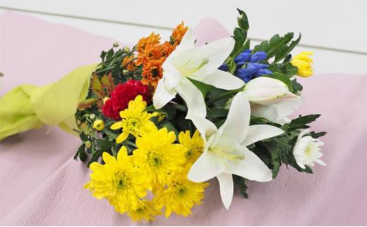 定期便 お供え お花 DX（生花組花2束） 1年コース