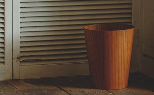 ダストボックス ゴミ箱 おしゃれ サイトーウッド BASKET チークグレイン Sサイズ コンパクト 木工 インテリア 収納 スリム