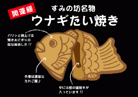 すみの坊　うなぎ鯛焼き（5個入）◇ ※離島への配送不可