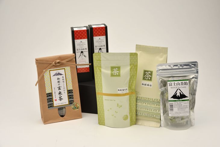 荒井園の銘茶詰合せ《御殿場こだわり推奨品》、英国コンクール金賞受賞茶など◇