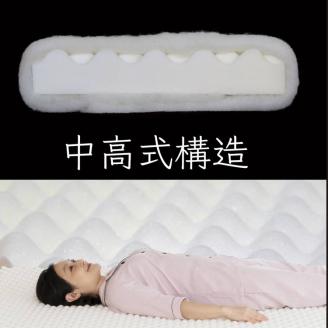 とにかく軽くてお手入れ簡単！「ニューカルカル木綿敷布団」シングルサイズ100cm×210cm【ブルー】◇