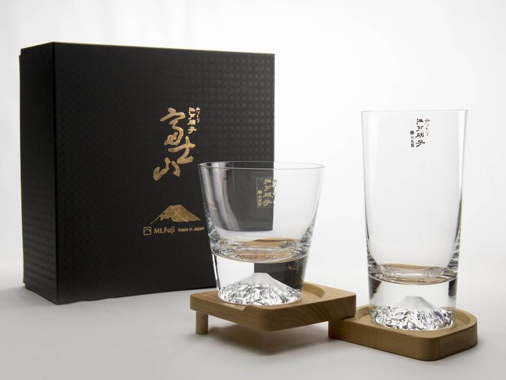 富士山グラスセット　R&T