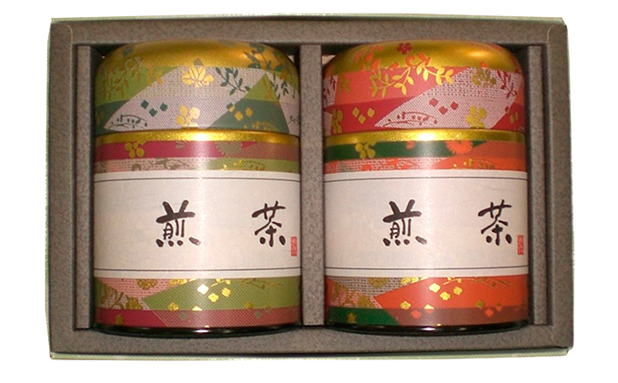 JA遠州中央 煎茶120g缶 詰合せ 煎茶  深蒸し茶 ブレンド ギフト 贈り物 人気 厳選 おすすめ 袋井市