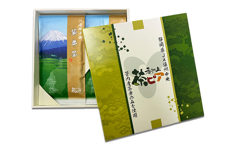 袋井茶詰合せ 100g2袋 煎茶 ギフト 贈り物 銘茶 人気 厳選 おすすめ 袋井市 静岡