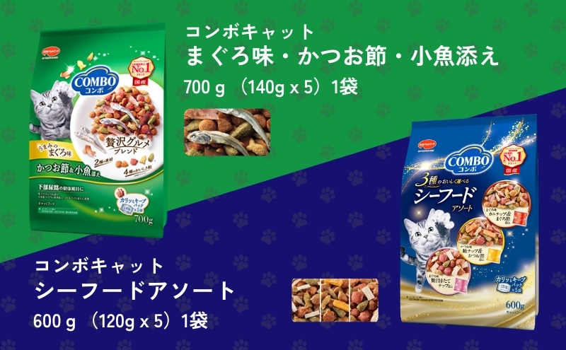 キャットフード：コンボ6種類アソート 日本ペットフード ネコ 猫 愛猫 ケア ペット えさ セット 健康 栄養