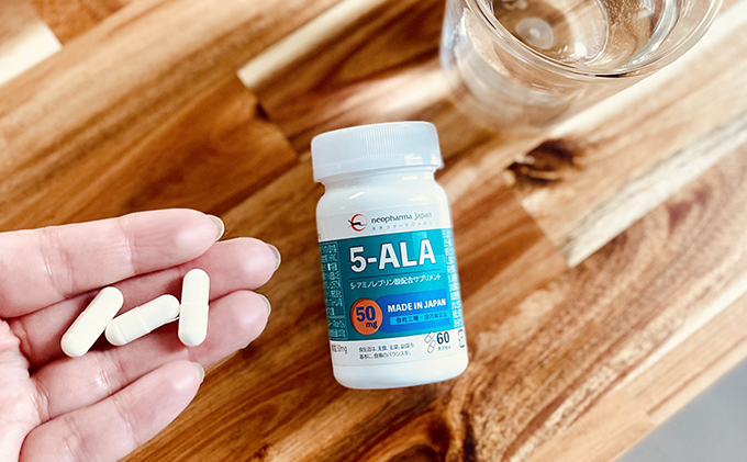 ネオファーマジャパン 5-ALA 50mg（サプリメント）60粒入り 3個セット ...