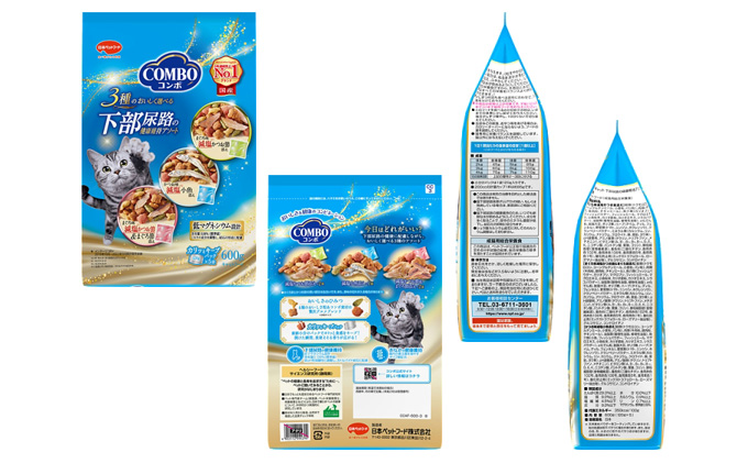 キャットフード：コンボ6種類アソート 日本ペットフード ネコ 猫 愛猫 ケア ペット えさ セット 健康 栄養 COMBO バラエティ