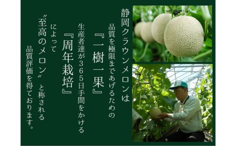 【お歳暮対応】クラウンメロン”名人メロン”　1玉入【桐箱入】
