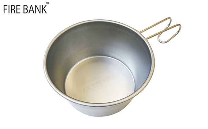 FIRE BANK ロッキーカップ500【2個セット】キャンプ バーベキュー BBQ ソロキャンプ  アウトドア 登山 キャンプ飯 人気 厳選 袋井市