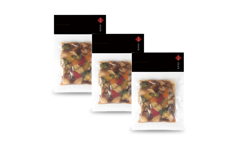 彩食健美 ニ胡 黒酢の酢豚 280g×3袋