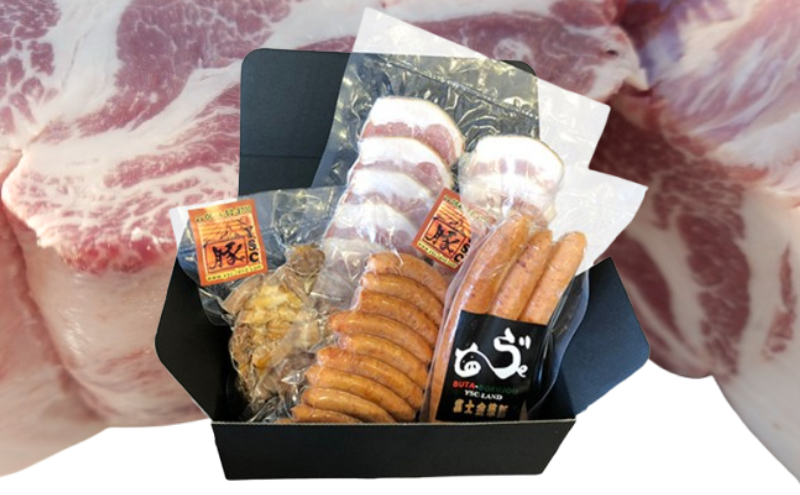 富士金華　豚肩ロースブロック2.5～3kg＋バラエティセット