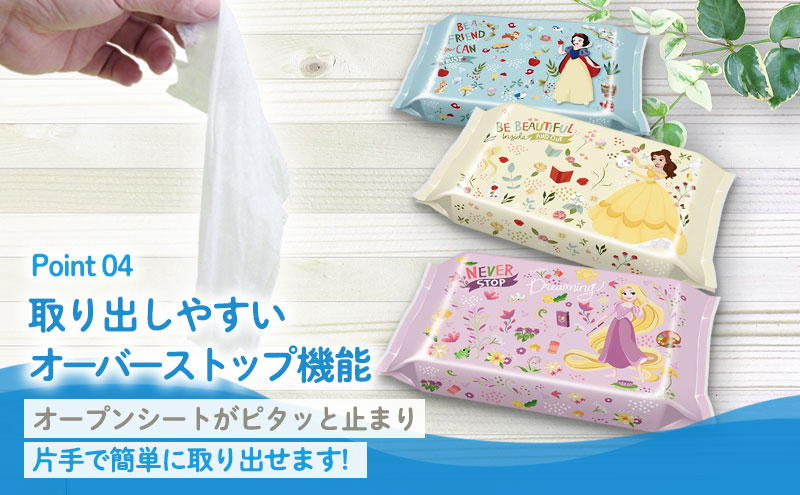 水99.9% あかちゃんのおしりふき（80枚×3P）×16セット 計48個 ディズニープリンセス ディスニー おしりふき シート お尻ふき 新生児 赤ちゃん ベビー 日本製 さらさら 水に近い まとめ買い 裾野市 静岡県