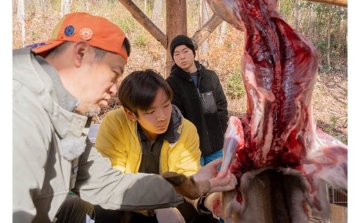 F-39　鹿を仕留め、命をいただく。狩猟体験　2名様