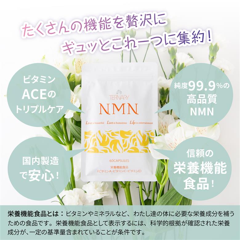 ターナリーNMN（60粒入パウチ）×8袋 （60粒入パウチ）×8袋
