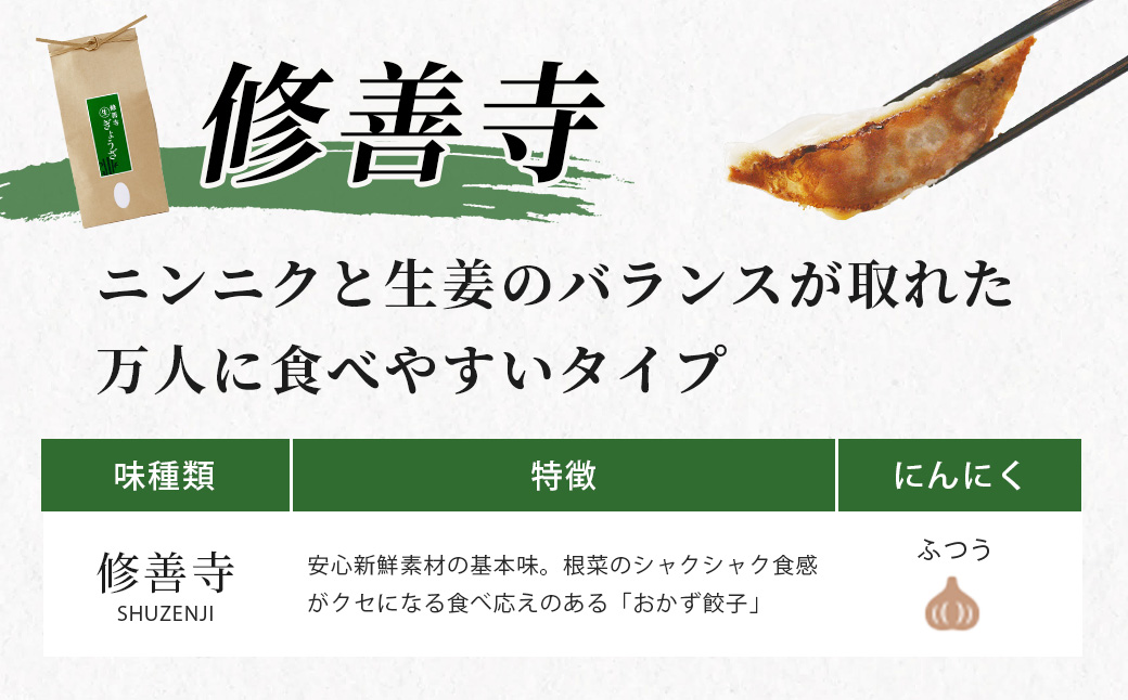 修善寺生ぎょうざ【修善寺】（冷凍）50個入