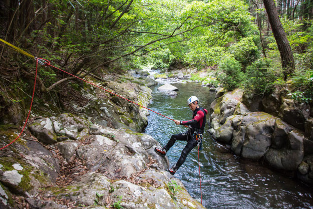 D-022　伊豆の清流でキャニオニング体験（２名様)