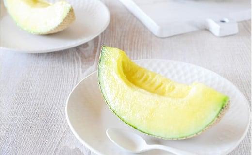 御前崎市産アローマメロン（白）2玉入り