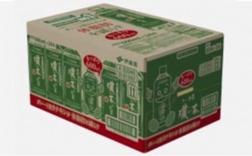 【定期便3ヶ月】お～いお茶　濃い茶600ml×24本　［おーいお茶 ペットボトル ケース 箱 伊藤園 静岡］