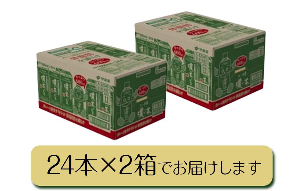 お～いお茶 濃い茶 600ml×48本セット　［おーいお茶 ペットボトル ケース 箱 伊藤園 静岡］