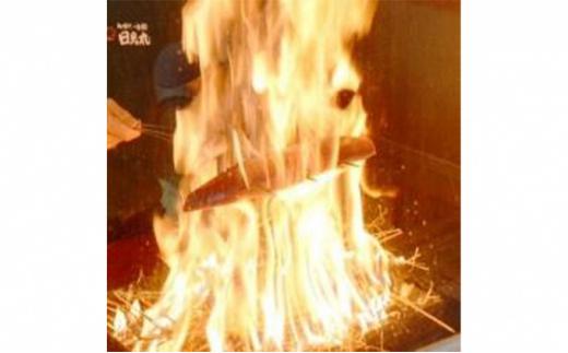 【年内発送】日光丸　一本釣船上活〆かつお赤身と藁焼きセット