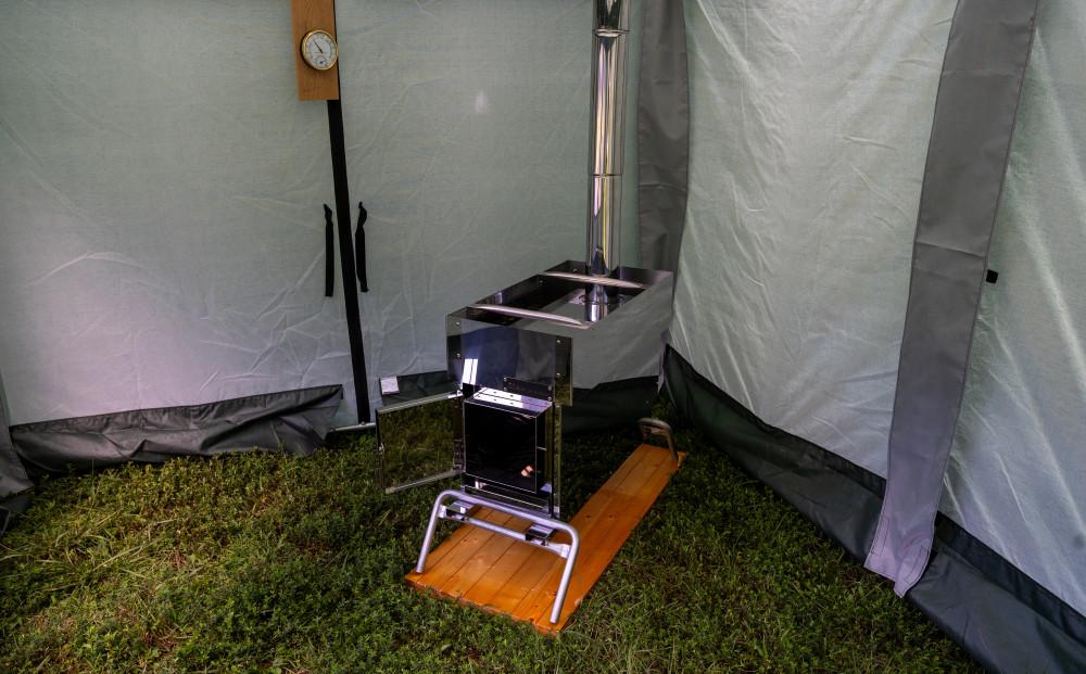 アウトドアサウナ用薪ストーブ