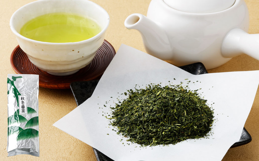 秋冬番茶 バラエティー 3種×各2本 計6本 1,680g セット 【茶葉（リーフ） ティーバッグ パウダー】 お茶 緑茶 日本茶 静岡茶 菊川茶