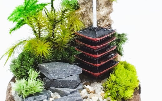 【さとリウム（R）】プリザーブド加工のテラリウム 苔