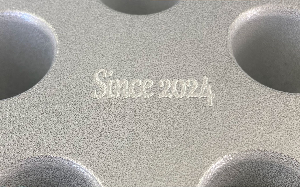 【受皿：ネイビー】コンパクト 傘立て （名入れ・飾り文字） 傘 カサ 傘立 アルミ製 かさたて かさ立て 傘たて 名入れ ロゴ 受け皿 シンプル 倒れにくい カフェ サロン 高級感 安定感 業務用 家庭用 静岡 菊川市