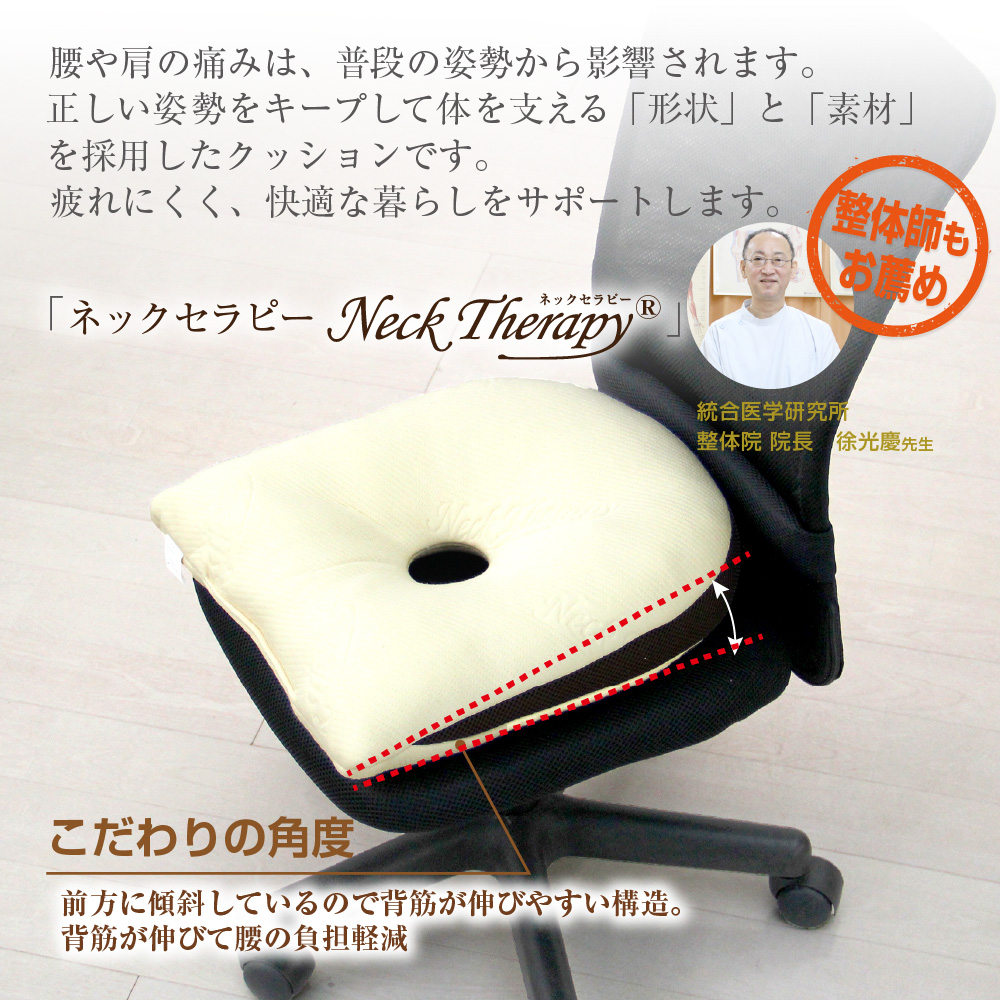 整体院の先生がおすすめする 背筋 キープ クッション 整体院 おすすめ 骨盤 姿勢 低反発 静岡県 菊川市