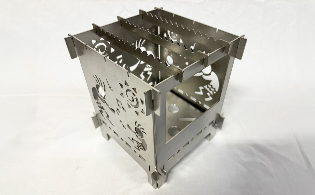 焚き火台【 煌ミニ 】（ キラメキミニ ） 焚き火 焚火台 ステンレス アウトドア キャンプ コンパクト 組み立て 日本製