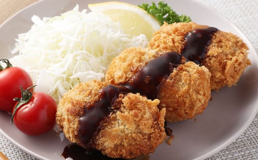 【6ヶ月定期便】夢咲牛 コロッケ 計約550g 約55g×10個