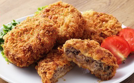 【6ヶ月定期便】 夢咲牛 メンチカツ 10個 ｜ 遠州夢咲牛 惣菜 おかず 冷凍