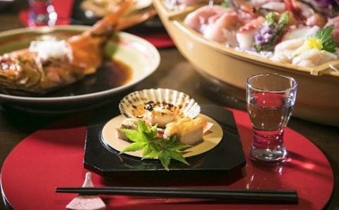 ふたりの湯宿　湯花満開　御宿泊券　F002／チケット　利用券　貸切　温泉　静岡県　東伊豆町