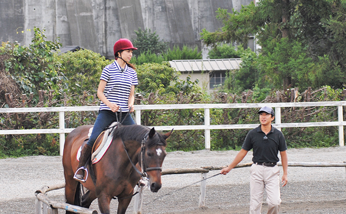 天城ホースビレッジ施設利用券 乗馬宿泊パック（1鞍プラン）