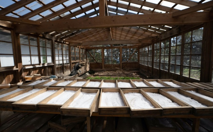 塩 檜樽三段窯仕込 満月の塩 200g 2個 セット 詰め合わせ 粗塩 荒塩 あらじお あら塩 あらしお 調味料 2個セット 静岡 静岡県 河津 河津町