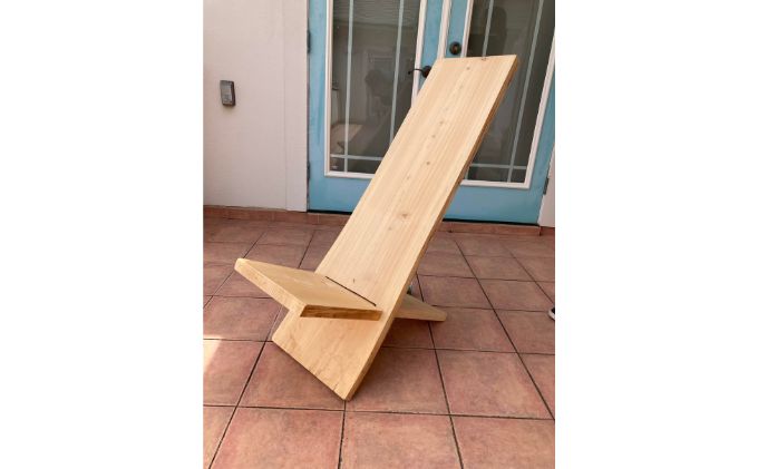 椅子 伊豆ひのきのリラックスチェア X かける君 伊豆森林組合製作 ひのき ひのきの香り 檜 木製 無垢材 家具 雑貨 日用品 インテリア イス シンプル エシカル 伊豆 静岡 静岡県 河津 河津町