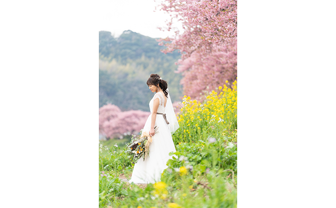 フォトグラファーによる河津町内ロケーション撮影と写真アルバム（撮影データ付）