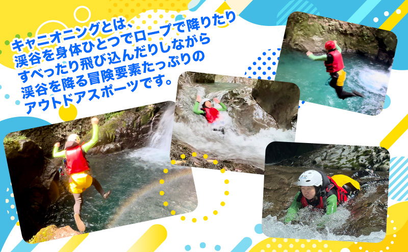 伊豆キャニオニング 体験チケット 1人分 伊豆ブルーキャニオン レジャースポーツ 体験 ウォーターアクティビティ スポーツ 静岡県 河津町