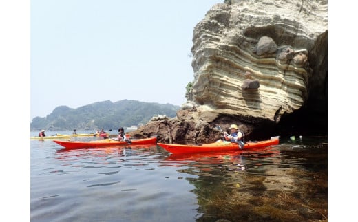南伊豆シーカヤックツアー　体験1回分　<BT-1>