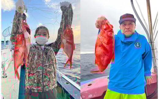 手ぶらでOK！キンメ釣り体験　<CA-1>